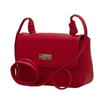 Bolsa-Tiracolo-Cereja-Estruturada-Alca-Enrolada-|-Comfort-Tamanho--P----Cor--CEREJA-0